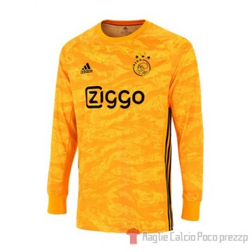 Maglia Ajax Portiere Manica Lunga 2019/2020 Giallo