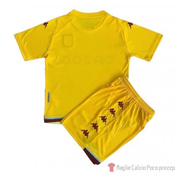 Maglia Aston Villa Portiere Bambino 21-22 Giallo