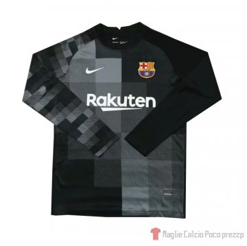 Maglia Barcellona Portiere Manica Lunga 21-22 Nero Maglia Barcellona Portiere Manica Lunga 21-22 Nero
