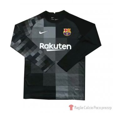 Maglia Barcellona Portiere Manica Lunga 21-22 Nero