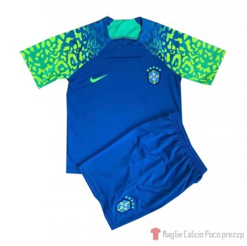 Maglia Brasil Away Bambino 2022