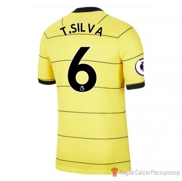 Maglia Chelsea Giocatore T.silva Away 21-22 Maglia Chelsea Giocatore T.silva Away 21-22