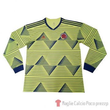 Maglia Colombia Home Manica Lunga 2019 Maglia Colombia Home Manica Lunga 2019
