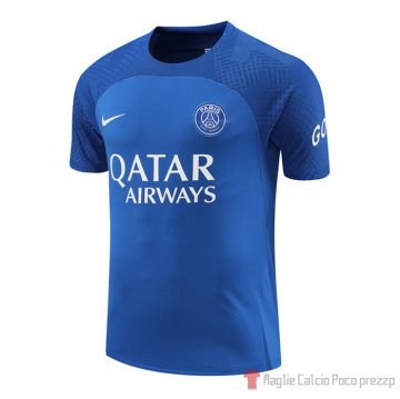 Maglia De Allenamento Paris Saint-germain 22-23 Azul Oscuro Maglia De Allenamento Paris Saint-germain 22-23 Azul Oscuro