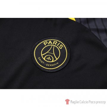 Maglia De Allenamento Paris Saint-germain Jordan 23-24 Negro