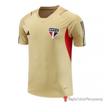 Maglia De Allenamento Sao Paulo 2023-24 Amarillo