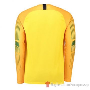 Maglia Inghilterra Portiere Manica Lunga 2018 Giallo