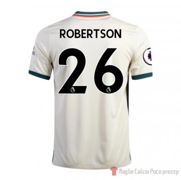 Maglia Liverpool Giocatore Robertson Away 21-22 Maglia Liverpool Giocatore Robertson Away 21-22