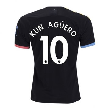 Maglia Manchester City Giocatore Kun Aguero Away 2019/2020 Maglia Manchester City Giocatore Kun Aguero Away 2019/2020