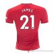 Maglia Manchester United Giocatore James Home 2019/2020