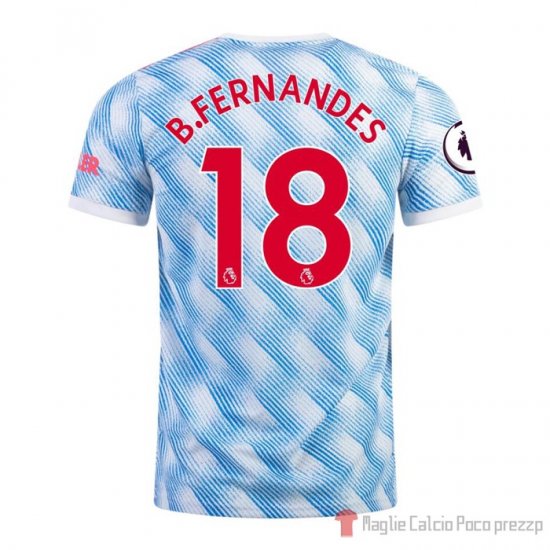 Maglia Manchester United Giocatore B.fernandes Away 21-22 - Clicca l'immagine per chiudere