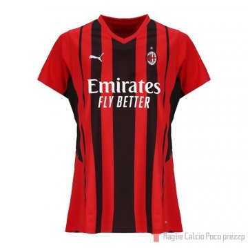 Maglia Milan Home Donna 21-22 Maglia Milan Home Donna 21-22