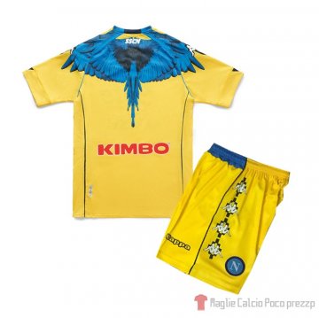 Maglia Napoli Kappa X Marcelo Burlon Bambino 2021