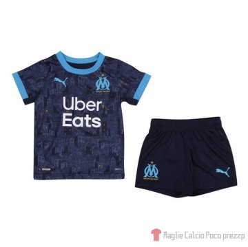 Maglia Olympique Marsella Away Bambino 20-21 Maglia Olympique Marsella Away Bambino 20-21