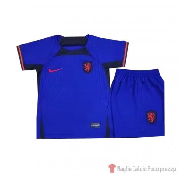 Maglia Paises Bajos Away Bambino 2022 Maglia Paises Bajos Away Bambino 2022