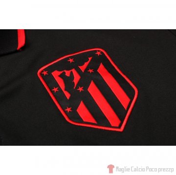 Maglia Polo Atletico Madrid 2020/2021 Nero