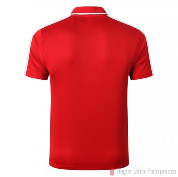 Maglia Polo Atletico Madrid 2020/2021 Rosso