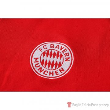 Maglia Polo Bayern Munich 21-22 Rosso