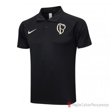 Maglia Polo Del Corinthians 23-24 Negro Maglia Polo Del Corinthians 23-24 Negro