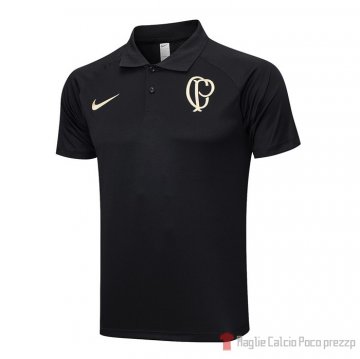 Maglia Polo Del Corinthians 23-24 Negro