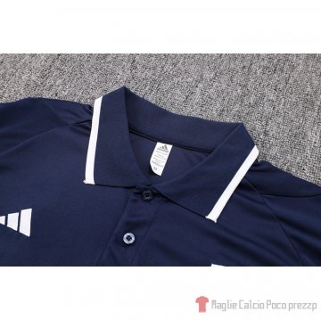 Maglia Polo Del Italia 2023-2024 Azul