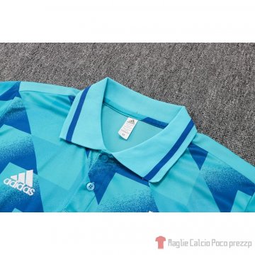 Maglia Polo Del Juventus 2022-2023 Azul