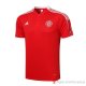 Maglia Polo Del Manchester United 2021-2022 Rojo