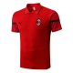 Maglia Polo Del Milan 2022-23 Rojo