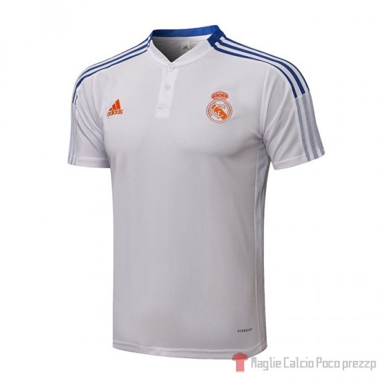 Polo Real Madrid 2021-22 Blanco - Clicca l'immagine per chiudere