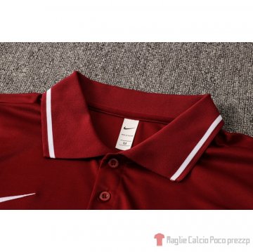 Maglia Polo Liverpool 21-22 Rosso