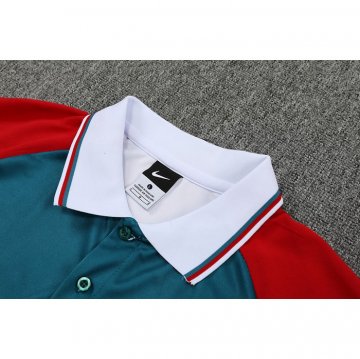 Maglia Polo Liverpool 22-23 Verde Bianco Rosso