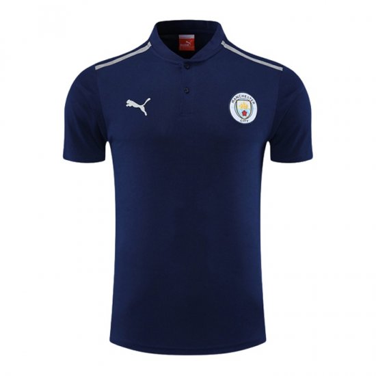Maglia Polo Manchester City 2022-23 Blu Marino - Clicca l'immagine per chiudere