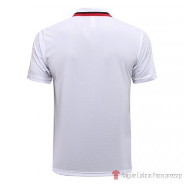 Maglia Polo Manchester United 2021-2022 Bianco