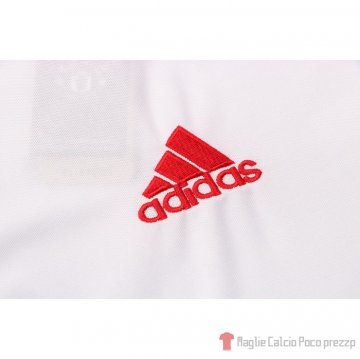 Maglia Polo Manchester United 2021-22 Bianco