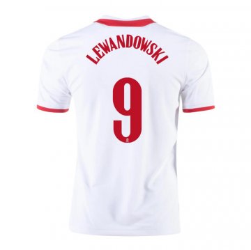 Maglia Polonia Giocatore Lewandowski Home 20-21