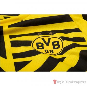 Maglia Pre-partita Borussia Dortmund 2022 Giallo E Nero