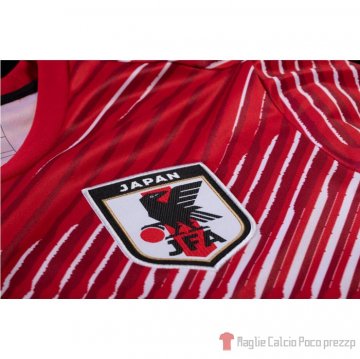 Maglia Pre Partido Del Giappone 2022 Rosso