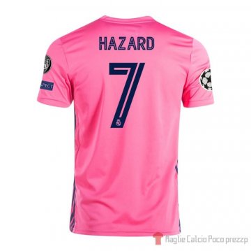 Maglia Real Madrid Giocatore Hazard Away 20-21 Maglia Real Madrid Giocatore Hazard Away 20-21