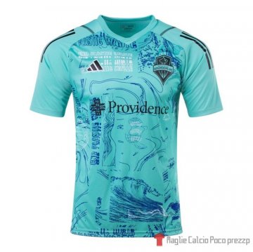 Maglia Seattle Sounders One Planet 2023 Maglia Seattle Sounders One Planet 2023