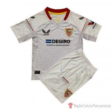 Maglia Sevilla Home Bambino 22-23 Maglia Sevilla Home Bambino 22-23