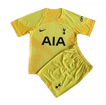 Maglia Tottenham Hotspur Portiere Bambino 22-23 Amarillo