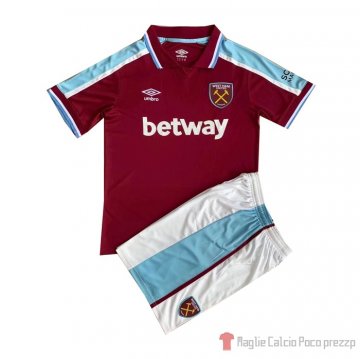 Maglia West Ham Home Bambino 21-22