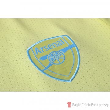 Tuta Da Track Arsenal Manica Corta 2020-21 Giallo