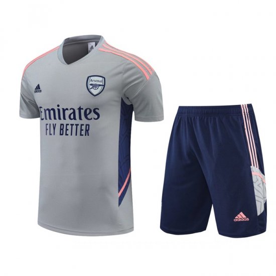 Tuta Da Track Arsenal Manica Corta 22-23 Grigio - Pantalon Corto - Clicca l'immagine per chiudere