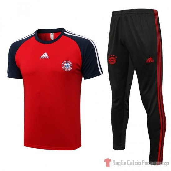 Tuta Da Track Bayern Munich Manica Corta 2021-22 Rosso - Clicca l'immagine per chiudere