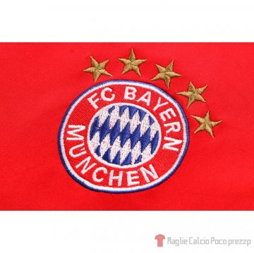 Tuta Da Track Bayern Munich Manica Corta 2022-2023 Rosso - Pantalon Corto