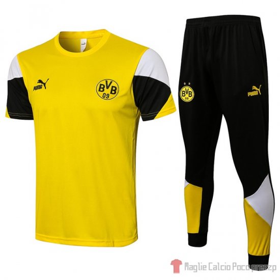 Tuta Da Track Borussia Dortmund Manica Corta 21-22 Giallo - Clicca l'immagine per chiudere