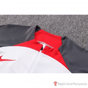 Tuta Da Track Felpa Liverpool 22-23 Bianco