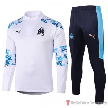 Tuta Da Track Felpa Marsiglia Bambino 20-21 Bianco Tuta Da Track Felpa Marsiglia Bambino 20-21 Bianco