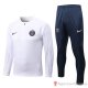 Tuta Da Track Felpa Paris Saint-germain Bambino 22-23 Bianco